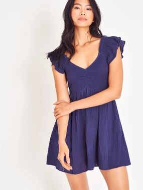 sydow linen mini dress Sydow Linen Mini Dress